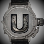 U-Boat Classico Doppiotempo 46, 46 mm, Ref. 9099, Automatik, Stahl, Leder