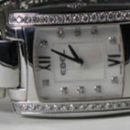 Ebel Brasilia Lady, wie neu, Stahl mit 44 Diamanten