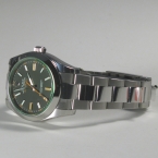 - VERKAUFT - Rolex Oyster Perpetual MILGAUSS, Saphir - Glas grün, 40 mm