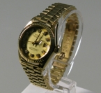 Rolex Oyster Perpetual Datejust, Lady, 18 K. Gelbgold 26 mm, Zustand gut (2)