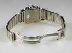 Cartier Santos Galbee, grosses Modell, Stahl/Stahll