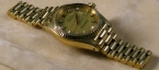 Rolex Oyster Perpetual Datejust, Lady, 18 K. Gelbgold 26 mm, Zustand gut (2)