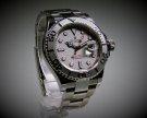 Rolex Oyster Perpetual Yachtmaster Stahl/Platin (Rolesium), 40 mm, neuwertig