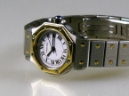 Cartier Santos Octagon, Stahl und 18 Karat Gelbgold, Ref. 187902