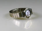 Cartier Santos Octagon, Stahl und 18 Karat Gelbgold, Ref. 187902