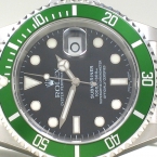 Rolex Oyster Perpetual Submariner Date, Lünette grün, 40 mm, ungetragen