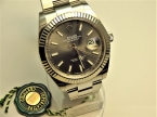 Rolex Oyster Perpetual Datejust, 41 mm, Stahl/Weissgold, ungetragen