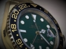 - verkauft - Rolex Oyster Perpetual GMT-Master II, Gelbgold, 40 mm, verklebt, Full Set, inkl. MwSt.